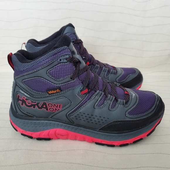 Hoka Shoes - NEW HOKA ONE ONE Womens Tor Tech Mid Top Waterproof Hiking Boots Shoes Size 9